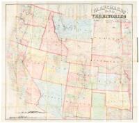 Blanchards New Map of the Territories Being a Complete Guide to the Newly Discovered Goldfields