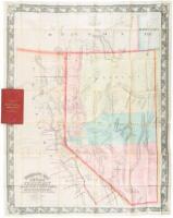 DeGroot's Map of Nevada Territory exhibiting a portion of southern Oregon and eastern California