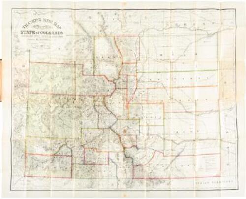 Thayer's New Map of the State of Colorado Compiled from Official Surveys and Explorations