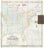 Cabinet Map of the United States and Territories on a rectangular projection showing the location of gold silver and other minerals, the Railroads and Principal Cities... - 2