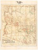 Official Map of the Territory of Arizona Compiled from Surveys, Reconnaissances and other Sources by E.A. Eckhoff and P. Riecker, Civil Engineers