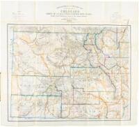 Topographical & Township Map of Part of the State of Colorado Exhibiting the San Juan, Gunnison and California Mining Regions. Compiled from U.S. Government Surveys & other authentic Sources by Louis Nell, Civil Engineer