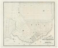 Map of the City of San Francisco. Published by Britton & Rey Lithographers, Montgomery St. Cor. of Comml. St. San Francisco