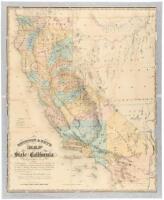 [3d. Edn. of] Britton & Rey's Map of the State of California, Issued after the Adjournment of the Legislature of 1860. Compiled from the U.S. Land & Coast Surveys, the several Military, Scientific & Rail Road Explorations, the State & County Boundary Surv