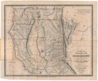 An Improved Topographical Map of the Northern & Middle Mines. Compiled from the most recent & authentic Surveys, showing a practicable Route for the great Atlantic & Pacific Railroad, through the Sierra Nevada at Fredonyers Pass. With a faithfull delineat