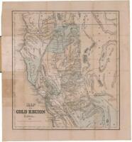 Map of the Gold Region California 1851