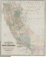 Britton & Rey's Reduced Map of the State of California Compiled from the U.S. Land & Coast Surveys, the several Military, Scientific & Rail Road Explorations, the State & County Boundary Surveys made under the Order of the Surveyor General of California,