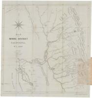 Map of the Mining District of California by Wm. A. Jackson