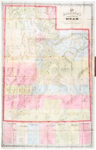 Froiseth's New Sectional & Mineral Map of Utah Compiled from the latest U.S. Government Surveys and other authentic sources. Exhibiting the Sections, Fractional Sections, Counties, Towns, Settlements, Mines, Railroads and other Internal Improvements