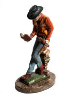 Drawin' a Bead on It - bookish sculpture by California artist Ralph Massey