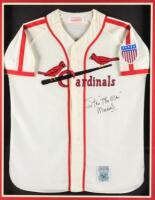 Jersey signed by Stan "The Man" Musial