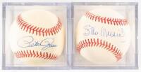 Sixteen baseballs signed by members of the National League