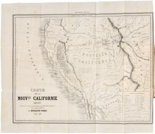 Description de la Nouvelle Californie: Geographique, Politique et Morale... Avec une grande carte de la Nouvelle Californie, des cartes particulières des Baies de Monterey et de San-Francisco, de L'Isthme de Panama, de Cap Horn et du Détroit de Magellan, 