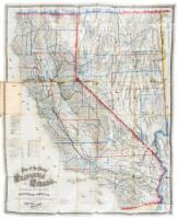 Map of the States of California and Nevada. Carefully Compiled from the Latest Authentic Sources. California by Charles Drayton Gibbes, C.E. Comprising Information obtained from the U.S. Coast and Land Surveys, State Geological Surveys, by Prof. J.G. Whi