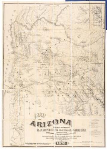 The Hand-Book of Arizona: Its Resources, History, Towns, Mines, Ruins and Scenery. Amply Illustrated. Accompanied with a New Map of the Territory