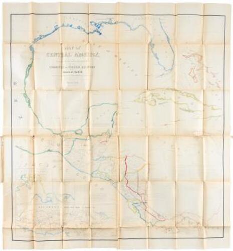 Map of Central America. Compiled from materials furnished by the Committee on Foreign Relations of the Senate of the U.S. Executed at the Office of the U.S. Coast Survey, A.D. Bache, Suptd. under the special direction of Captain W.R. Palmer U.S. Topl. Eng