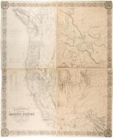 Bancroft's Map of the Pacific States Compiled by Wm. Henry Knight