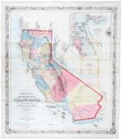 Approved & Declared to be The Official Map of the State of California by an Act of the Legislature Passed March 25th 1853. Compiled by W.M. Eddy, State Surveyor General. Published for R.A. Eddy, Marysville, California...