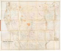 National Map of the Territory of the United States from the Mississippi River to the Pacific Ocean. Made by the authority of the Hon. O.H. Browning Secretary of the Interior. In the Office of the Indian Bureau Chiefly for Government Purposes under the dir