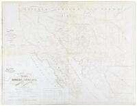 Nuevo Mapa de los Estados de Sonora, Chihuahua, Sinaloa, Durango, y Territorio de la Baja California