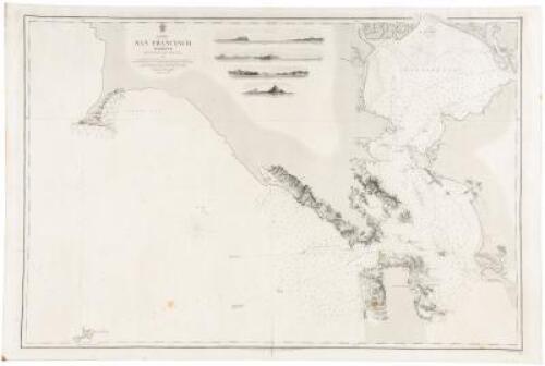 N. America West Coast - San Francisco Harbour Surveyed by Lieut. James Alden U.S. Navy 1856