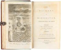 The History of Hindostan, Translated from the Persian