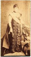 Photograph of Queen Liliuokalani, signed