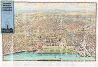 Souvenir Pictorial Aeroview of Chicago