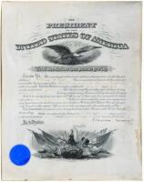 Presidential Appointment, signed by Theodore Roosevelt and William Taft