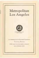 Metropolitan Los Angeles: General information for the visitor within the city