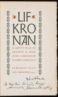 Lif Kronan: A Grove Play