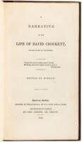 A Narrative of the Life of David Crockett, of the State of Tennessee. Written by Himself.