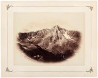 "Das Alpine America" - portfolio of 25 original albumen photographs