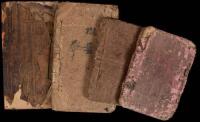 Four hand-bound books in the lost Chinese script of Chu-Nom