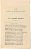 Acts Passed by the Legislature of Indiana During the Session of 1834-5, Relating to the Wabash and Erie Canal