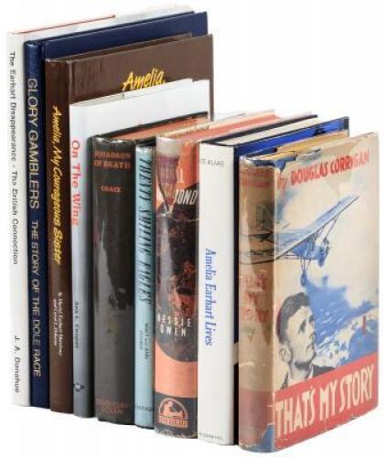 Nine works on aviation, all signed