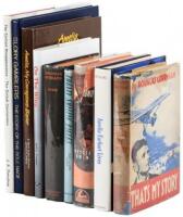 Nine works on aviation, all signed