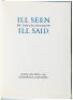 Ill Seen: Ill Said - 3