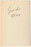 A Treasury of Satire. - Groucho Marx's Copy