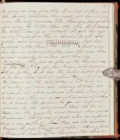 Two notebooks containing manuscript abstracts of lectures on the natural sciences, paleontology, geology and related subjects given by Louis Agassiz