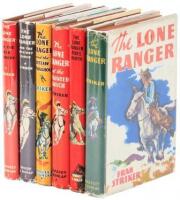Lot of Six Books from the Lone Ranger Series