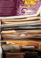 Box of miscellaneous books and ephemera. Science Fiction, etc.
