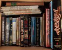 Box of miscellaneous books, mostly science-fiction