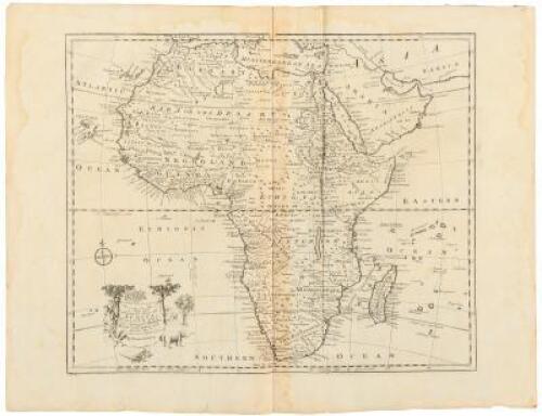 A New and Accurate Map of Africa Drawn from the best & most Approved Modern Maps and Charts and regulated from Astronomical Observations