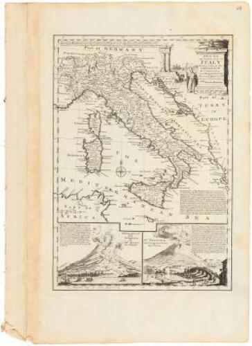 A New and Accurate Map of Italy Drawn from the Latest and Best Authorities, and Regulated by the Most Approved Astronl. Observations