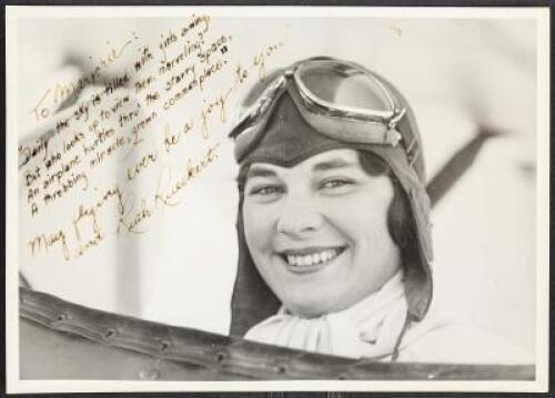 Photo album of women pilots in the 1930s, including early members of the "ninety-nines"