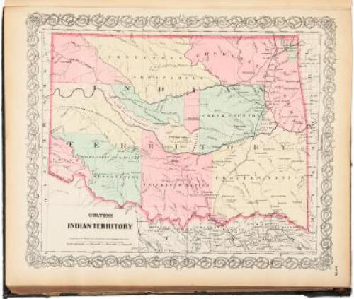 Colton's General Atlas, Containing One Hundred and Eighty Steel Plate Maps and Plans, one One Hundred and Nineteen Imperial Folio Sheets, Drawn by G. Woolworth Colton. Letter-Press Descriptions, Geographical, Statistical, and Historical by Richard Swainso