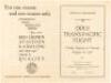 Official Program. Dole Trans-Pacific Flight. North America to Hawaii, August 16, 1927 - 2