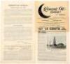 Four pieces of ephemera relating to the Crescent Oil Company of California - 4