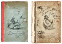 Two volumes of racist Black and Chinese gambling caricature